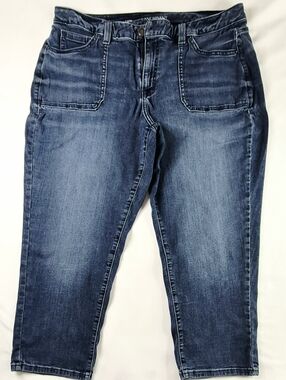 Lane Bryant Capri Jeans Size 18 Stretch Denim